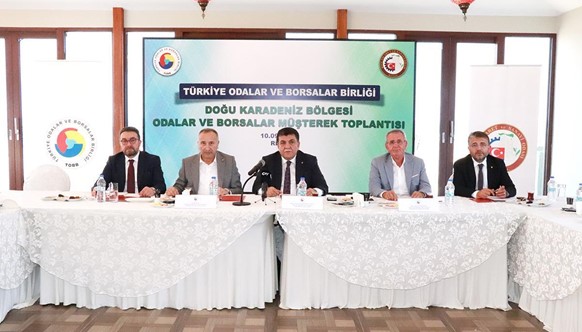 TOBB DOĞU KARADENİZ MÜŞTEREK TOPLANTISI YAPILDI